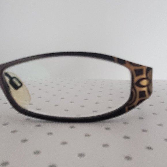 KLiiK Denmark 294 Women's Eyeglasses Grape Tangerine Retired Style Rectangular - Picture 4 of 14